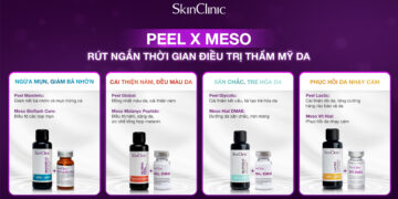SkinClinic ra mắt “công thức vàng Peel x Meso” rút ngắn thời gian điều trị da
