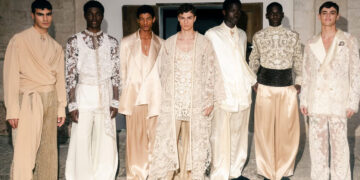 BST Dolce & Gabbana Alta Sartoria Thu Đông 2023: Khi “fatto a mano” Ý và văn hóa truyền thống hòa làm một