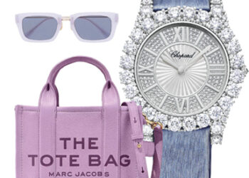 Fields of Lavender: Bắt “trend” phụ kiện tiên phong xu hướng màu tím Digital Lavender