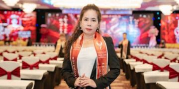 Giám thị tài năng Master Phạm Thị Kim Trang tại Giải đấu phun xăm mở rộng ‘Hướng về nguồn cội’ lần 3 năm 2024