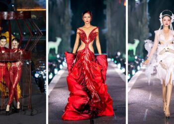 H’Hen Niê hóa phượng hoàng lửa với thiết kế tinh xảo trong BST “Nguyệt Hồi” của NTK Kiên Vũ