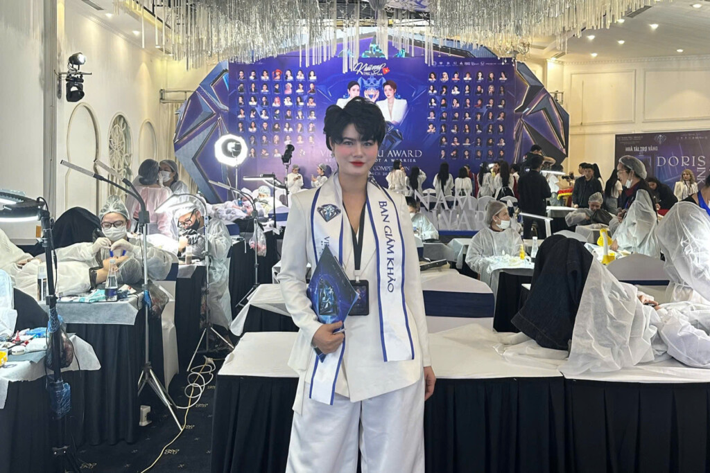 Master Trương Thị Kết – Giám khảo uy tín và người truyền cảm hứng tại Giải đấu Vietnam PMU Awards 2025, tôn vinh tài năng và sự phát triển ngành phun xăm thẩm mỹ Việt Nam