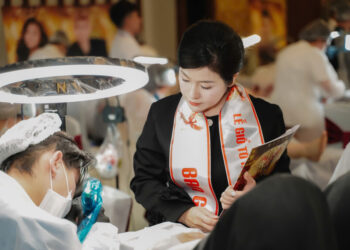 Master Hằng Còi Vị Giám Khảo Uy Tín và Chuyên Nghiệp Tại Giải Đấu Phun Xăm Mở Rộng Hướng Về Nguồn Cội Mùa 4