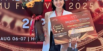 Master Nguyễn Lê Ánh Nguyệt – Từ người mẫu ảnh đến Top 5 Tài Năng SMP tại BROWISTA Vietnam 2025